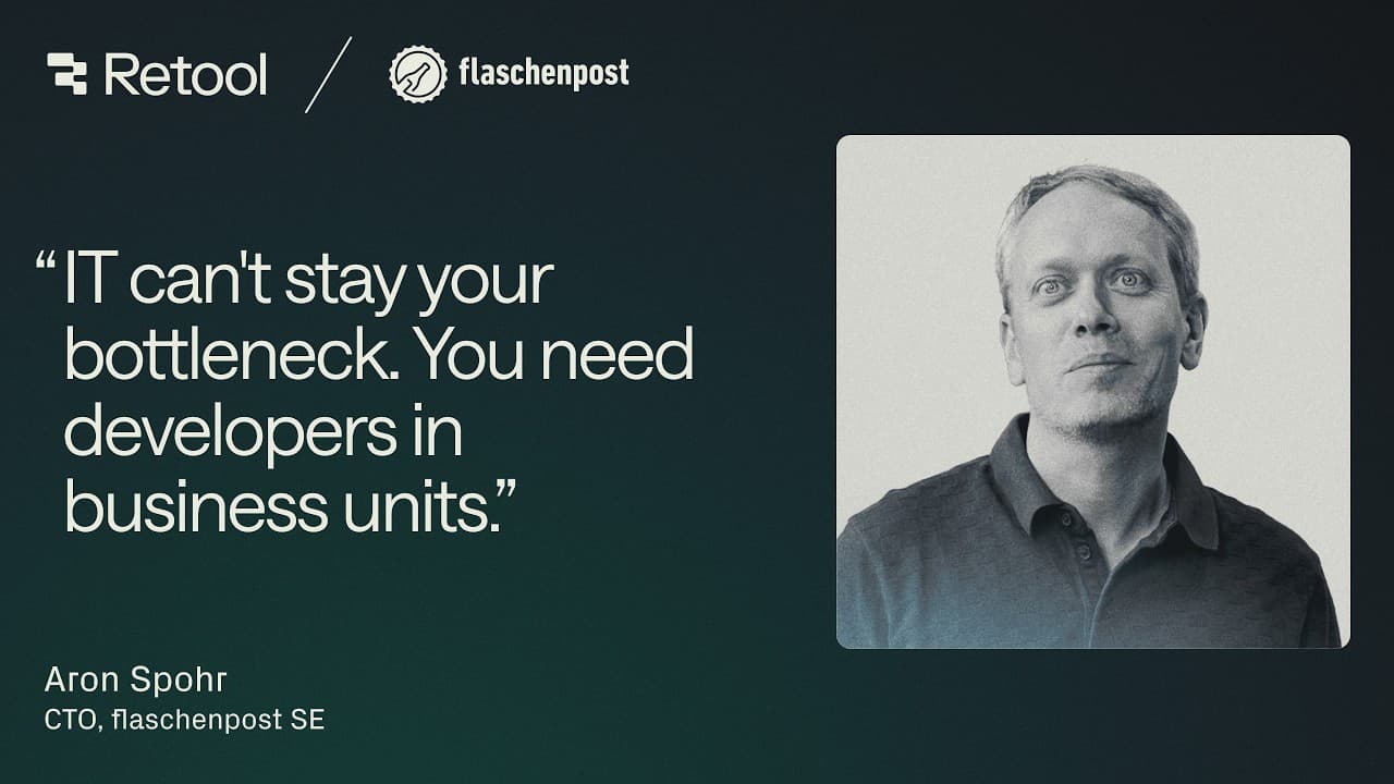 How Flaschenpost governs app development across 30+ hubs