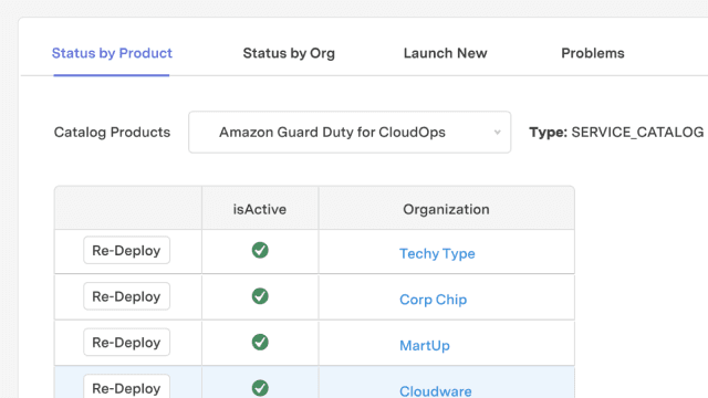 Cloud services deployment manager