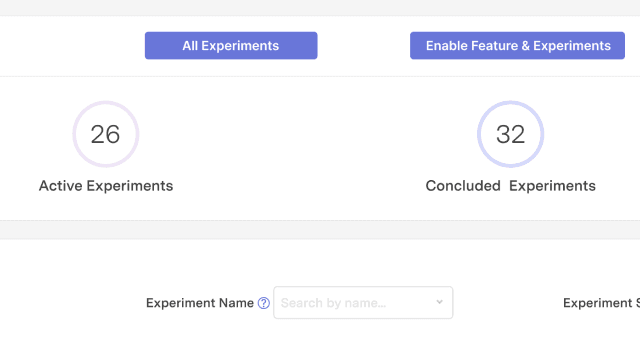 Experiment tracking tool