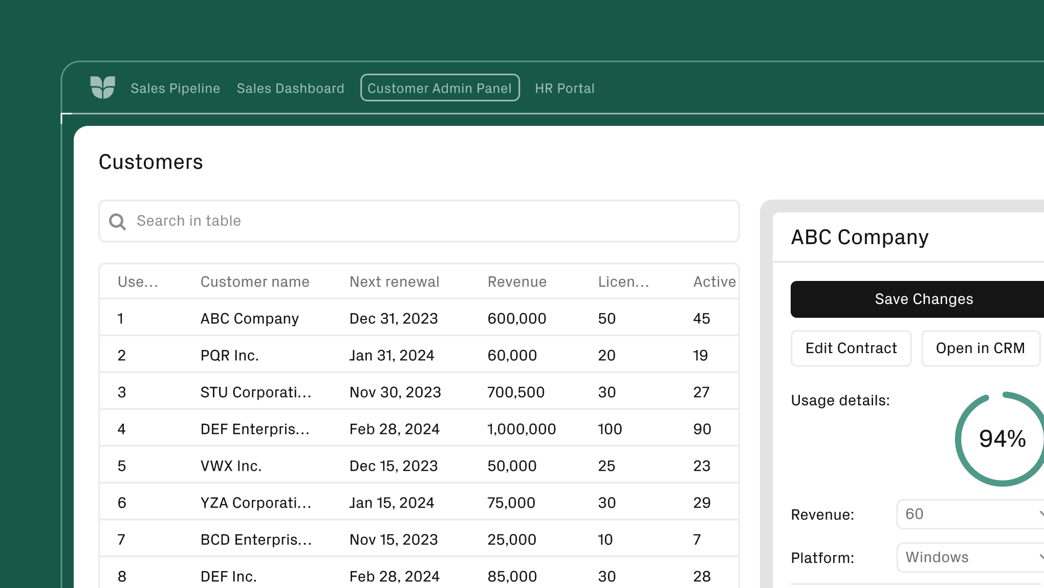 Reduce reliance on spreadsheets