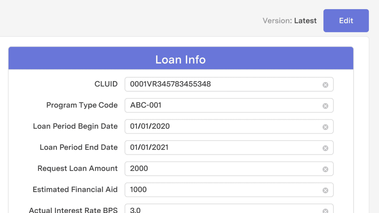 Loan approval dashboard