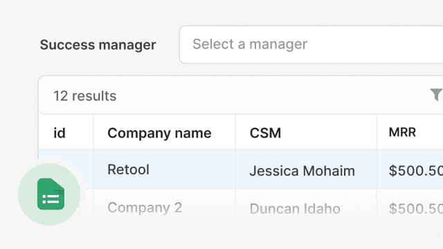 The easiest way to use Google Sheets as a database