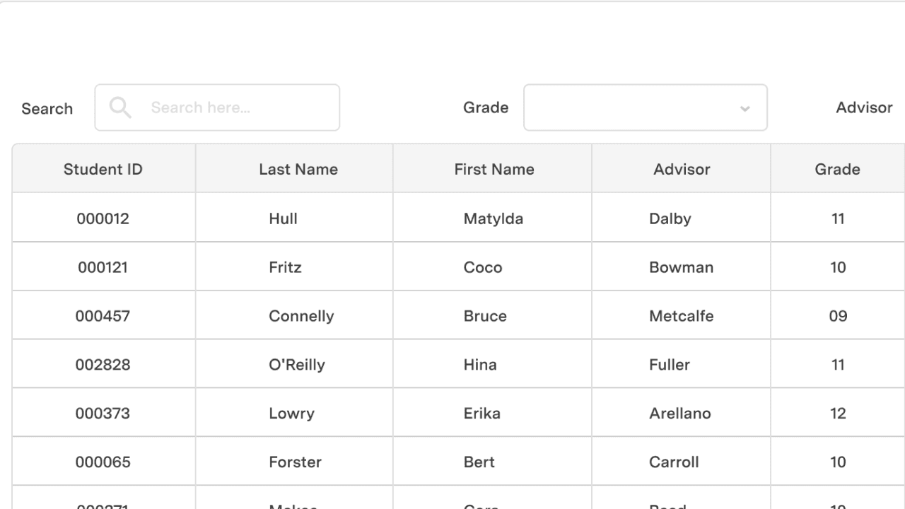 Attendance tracker